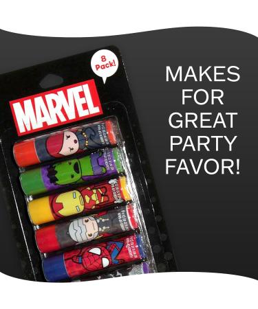 Buy Taste Beauty Marvel Comic Book 8pc Lip Balm Set - Fun & Hydrating | Shop Internationally - Buy Online on GoSupps.com