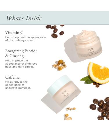 P R Beauty Rescue C Brightening Vitamin C & Peptide Eye Cream - Hydrate & Revitalize Your Eyes | 0.5 oz - Shop Internationally - Buy Online on GoSupps.com