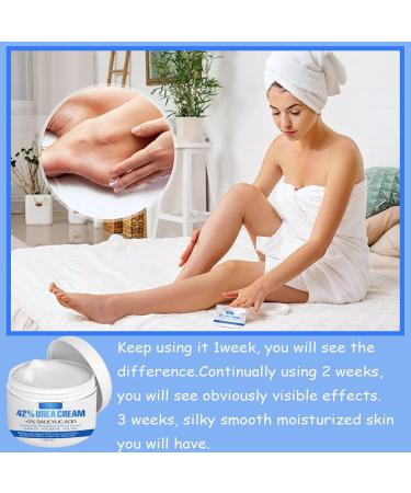 Urea 42% Foot Cream Cracked Heel Repair Cream Foot Cream Callus Remover for Dry and Hard Skin Natural Foot Moisturizer Nourishes Softens Dry Rough Cracked Dead Skin - Buy Online on GoSupps.com