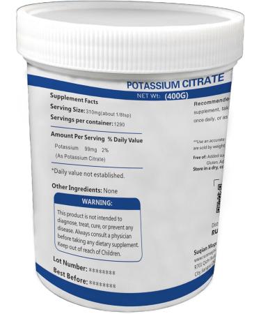 Potassium citrate powder - Buy Online on GoSupps.com