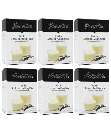 Inspire 15g Protein Shake or Pudding by Bariatric Eating - Vanilla (6-Pack)