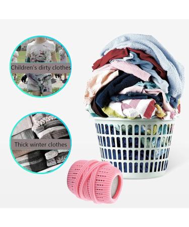 RICOKJRDE Washing Machine Laundry Ball Fabric Softener Dispenser Ball Softener Ball Dispenser Washing Machine Downy Laundry Ball Reusable Dryer Balls Fabric Softener Balls for Washe (A) - Buy Online on GoSupps.com