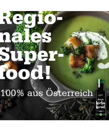  Senger's Senger's 100% Pure Styrian Pumpkin Seed Oil PGI from the Steiermark Premium brand (500 ml) - Buy Online on GoSupps.com