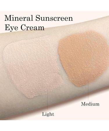 KYDA Mineral Sunscreen Eye Cream 3-in-1 Anti-Aging Under Eye Cream Concealer for Dark Circle and Fine Lines SPF 35 Under Eye Brightener/Color Corrector Light 01 - Buy Online on GoSupps.com