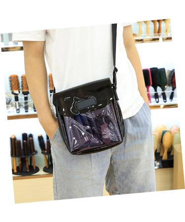 Balacoo Clear Makeup Bag - Versatile Crossbody Purse & Organizer for Cosmetics Hair Tools and Travel | PVC 21x20x5.5cm - Buy Online on GoSupps.com