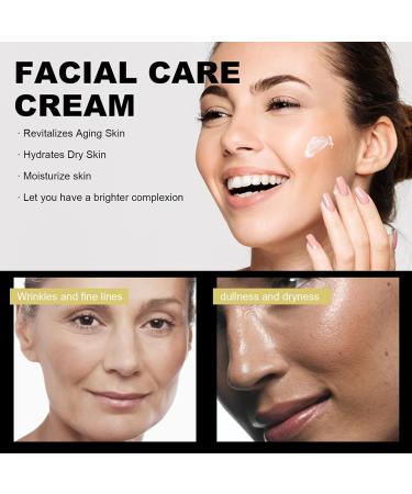 Natural Moisturizing Factors + HA Daily Facial Moisturiser Anti Aging Face Cream For Glowing Skin Surface Hydration Formula Skincare for Normal to Dry Skin(1 oz/ 30 ML) - Buy Online on GoSupps.com