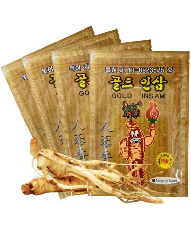DEAD SKIN Korean Traditional Herbal Patch with Ginseng Power Strips 25 Counts x 4 Packs - Buy Online on GoSupps.com