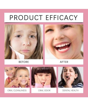 Kids Toothpaste Strawberry Flavor - Gentle Oral Care Teeth Cleaning Enamel Protection Reduces Stains for Children(2PCS) - Buy Online on GoSupps.com