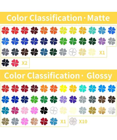 Huaxing Permanent Adhesive Vinyl Sheets Assorted Colors - 90 Pack | Premium Craft Outdoor Vinyl - Buy Online on GoSupps.com
