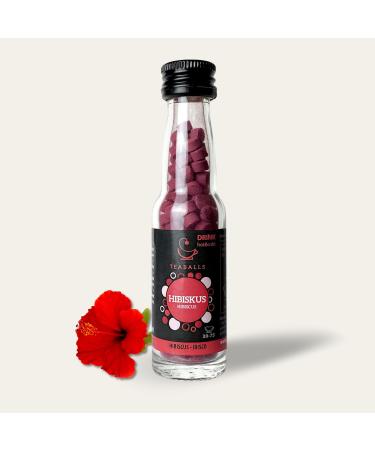 TEABALLS - Hibiscus (1 x 15 g) | Black Selection | approx. 150 tea balls | for approx. 30-75 cups of tea | As seen from: The Ding of the Year