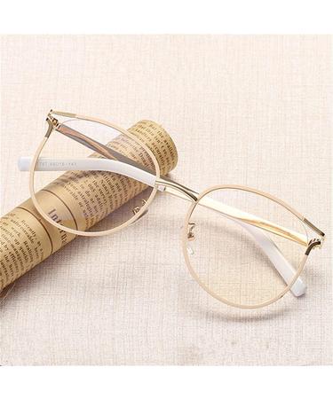 Shop Trendy Space CAT Women's Protective Reading Glasses - Cat Eye Metal Frame in Pink & Gold Pink (+2.0 & 1 Size) - Buy Online on GoSupps.com