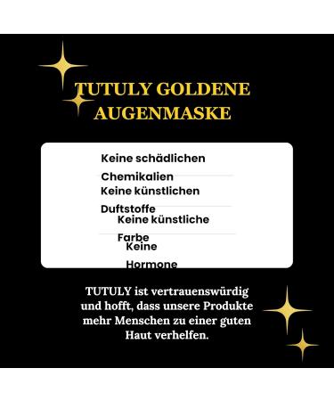 Advanced Golden Eye Mask - Anti-Aging Dark Circle Reduction with Coffee Extract & Peptides - 6 Sheets for Intensive Eye Care - Buy Online on GoSupps.com