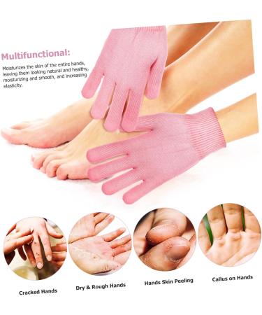 Beaupretty 2 Sets Spa Moisturizing Socks Foot Moisturizing Socks Moisturizing Hand Gloves Bath Gloves Cotton Gloves for Dry Hands Exfoliating Socks Gloves Moisturizing Foot Cover Care - Buy Online on GoSupps.com
