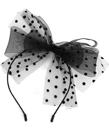 SUNTRADE Women 80's Party Lace Headband with Bow 80s Costumes Accessories Set of 3 - Buy Online on GoSupps.com