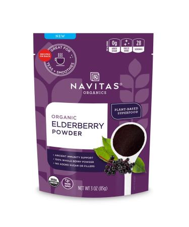 Navitas Organics Organic Elderberry Powder 3 oz (85 g)
