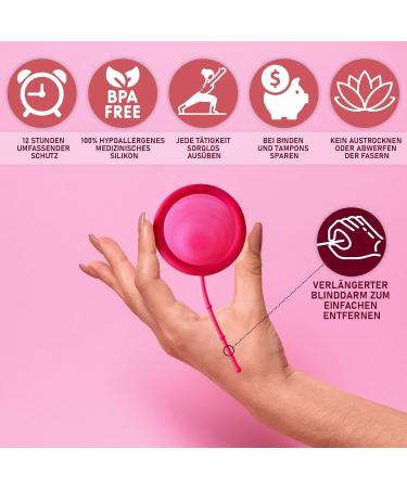 BiBrad Menstrual Disc S+L - Reusable Periodic Disc with Sterilizer & Carry Bag - Eco-Friendly Alternative to Cups & Tampons - Buy Online on GoSupps.com