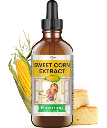 Sweet Corn Extract for Baking - Flavoring - Keto Cornbread - Non GMO, Gluten Free, Sugar Free - 2oz 60ml