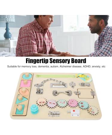 Seniors Fingertip Board Relieve Anxiety Improve Coordination Comforting Dementia Sensory Activities - Buy Online on GoSupps.com