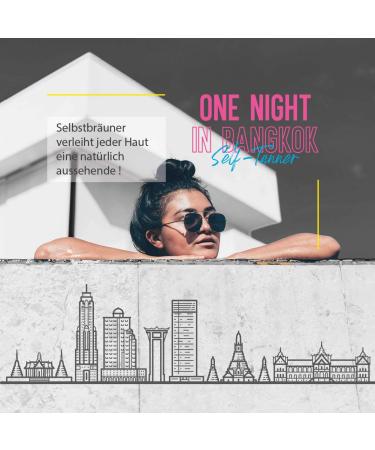 Vitabay One Night in Bangkok 50ml - DHA-Free Self-Tanner & Gentle Face Bronzer for a Flawless Glow | International Shipping Available - Buy Online on GoSupps.com