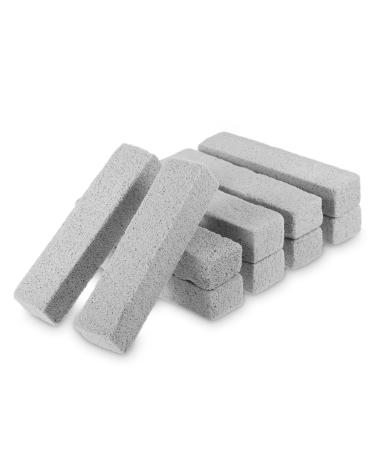10 PCS Pumice Stone Toilet Bowl Cleaner Toilet Pumice Cleaning Stone Cleaning Limescale Remover Deposits for Kitchen Bath Pool Household Cleaning Pumice Stone for Toilet 10PCS