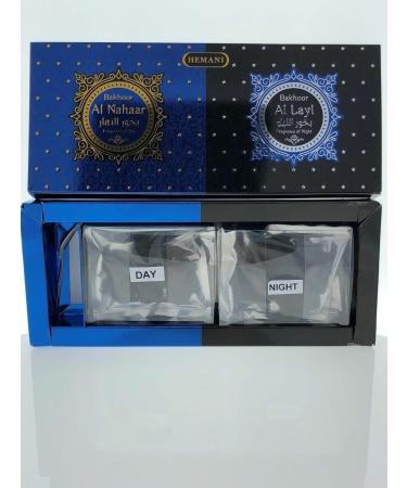 Hemani Bakhoor Al Nahaar/Al Layl 40g - Premium Day & Night Fragrance for Home | Shop Internationally - Buy Online on GoSupps.com
