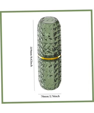 Portable Toothbrush Travel Case - Double-Cup Holders for Camping School & Bathroom - Non-Slip Storage Solution - Buy Online on GoSupps.com