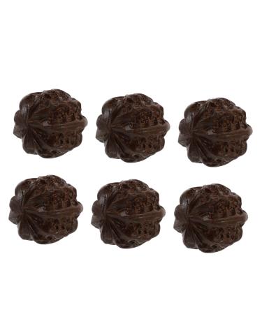 TOVINANNA 6 piece Health Ball Hand massage ball wooden trade acupuncture massage ball Hand massage ball massage ornamental handball wood ornament Hand massager