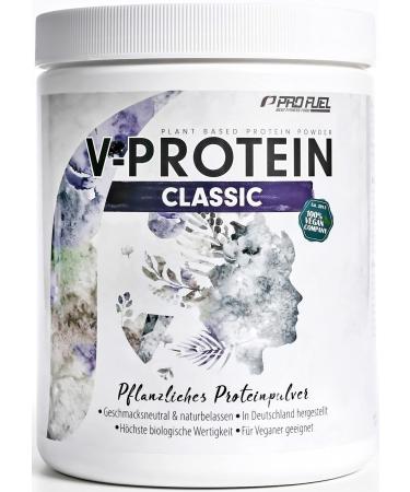 Vegan protein neutral 2x600g - natural protein - versatile for baking and cooking - 84% protein content - high -quality pea protein without aroma & sweet neutral (without flavor) 600 g (2 pack)