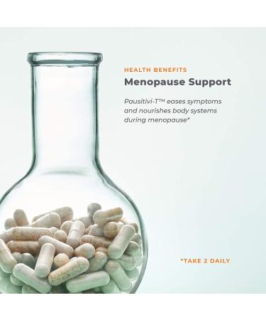 LifeSeasons Pausitivi-T Menopause Relief Supplement - Hormone Balance & Hot Flash Support - Black Cohosh & Soy Isoflavones - 60 Capsules - Buy Online on GoSupps.com