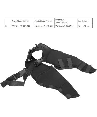 Premium Canine Recovery Knee Support Comfortable Leg Brace for Dogs in Red Medium Ideal for Post Surgery & Injury Protection (S) S Black - Buy Online on GoSupps.com