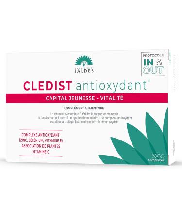 CLEDIST ANTIOXIDANT Pack of 2 x 60 tablets | The Antioxidant Complex helps protect cells against oxidative stress | Vitamin C reduces fatigue and strengthens immunity - Buy Online on GoSupps.com