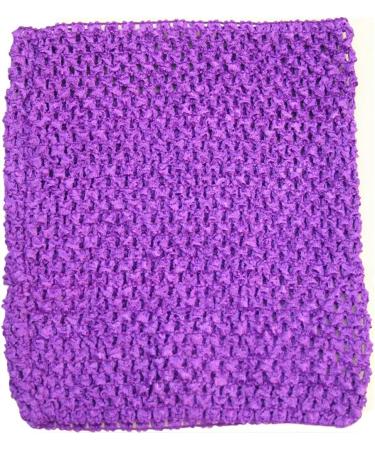 4pcs Crochet Tube Top Tutu Dress & Skirt Set for Baby Girls - Purple (18x22cm) - Buy Online on GoSupps.com