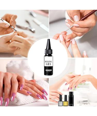  G n rique Clear Gel Nail Polish Base - Mixing Gel Nail Polish | 30ml Long-Lasting Mixing Polish for Holidays Weddings Cosplay and Home Use - Buy Online on GoSupps.com