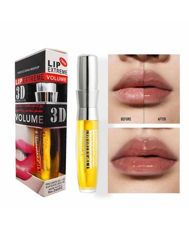 Xiahium Little Girl Lip Gloss Pack - Colorful Makeup Set with Moisturizing Lip Lotion and Lip Liner, 6ml - Yellow - Buy Online on GoSupps.com