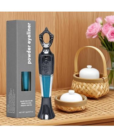 TyCylKu Powder Eyeliner 2g Eyeliner Waterproof Powder Natural Powder Eyeliner Natural Egyptian Cabbage Eyeliner Waterproof and Smudgeproof for Eye Contour Makeup 3 - Buy Online on GoSupps.com