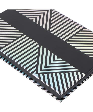 Buy Empty Makeup Palette - Black & White Striped Magnetic Palette with Mirror for Eyeshadow Lipstick Blush & Powder | International Shipping Available - Buy Online on GoSupps.com