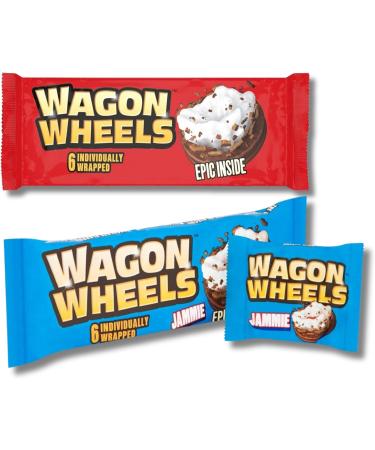  The Great British Kitchen Wagon Wheels Original Cookies (3 x 220g) and 6 Jammie Packets (3 x 228g) Total of 36 Individually Wrapped Cookies The Great British Kitchen - Buy Online on GoSupps.com