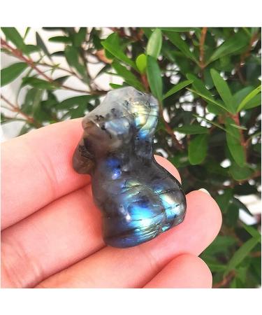 Minerals Stones 1.5inch Crystal Goddess Natural Labradorite Quartz Statue Carved Woman Torso gemper Body Sculpture Polished Crystal Stones Decoration Stone Mineral Specimen - Buy Online on GoSupps.com