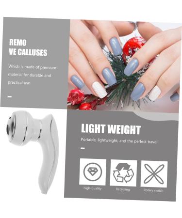 Healeved 1set Electric Foot Foot Hard Skin Scrubber Remover for Feet Remover for Foot Heel Remover Electrical Tools Electric Abs Scraper White Charging Mode - Buy Online on GoSupps.com