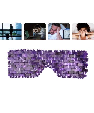 Pure Handmade Natural Rose Quartz Jade Healing Stone Eye Mask - Skin Care Tools - Buy Online on GoSupps.com