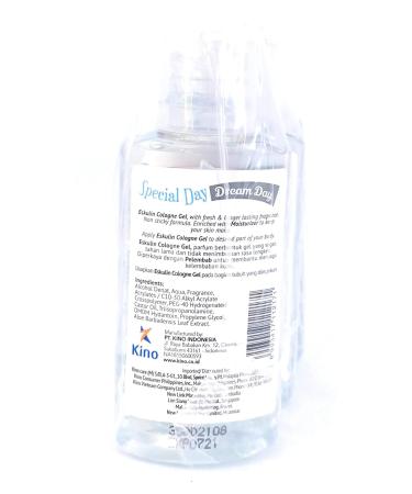 Eskulin Cologne Gel Special Day Dream Day 50 ml (Pack of 3) - Buy Online on GoSupps.com