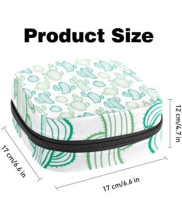 Shop Muooum Funny Cactus Menstrual Pouch - Stylish Zipper Bag for Tampons | Women's Collectibles International Shipping Available - Buy Online on GoSupps.com