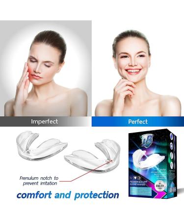 Premium BPA-Free Mouthguard Set of 6 | Customizable Dental Night Guards for Teeth Grinding & Clenching | One Size Fits All - Ideal for Bruxism - Buy Online on GoSupps.com