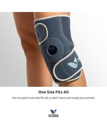 Medcosa Heat and Cool Knee Compress | Ultimate Cooling & Warming Therapy for Knee Pain | Ice Bag for Fast Relief - Buy Online on GoSupps.com