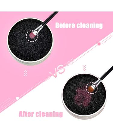 TailaiMei Color Removal Cleaner Sponge - Quick & Easy Makeup Brush Cleaning Solution - No Water or Chemicals Needed - Instantly Switch Eyeshadow Colors - Black - Buy Online on GoSupps.com