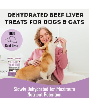 The Granville Island Pet Treatery Dehydrated Beef Liver Treats for Dogs & Cats (90g Pack of 1) - Single Ingredient Dog Treats Cat Treats - Natural Dog Treats Grain Free Beef Liver 90 g (Pack of 1) - Buy Online on GoSupps.com