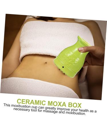 Fomiyes Moxibustion Tank & Organizer Set | Ceramic Beauty Tools & Home Care | Porcelain Moxa Burner - Buy Online on GoSupps.com