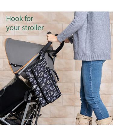 Portable Diaper Pad - Washable & Foldable Baby Changing Pad for On-the-Go - Comfortable Green Arrow Pattern - Buy Online on GoSupps.com