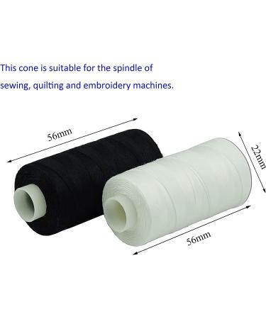 Simthread 12 Multi Colors Cotton Quilting Thread 50s/3 - 550 Yards Each (Neutral Colors) - Buy Online on GoSupps.com