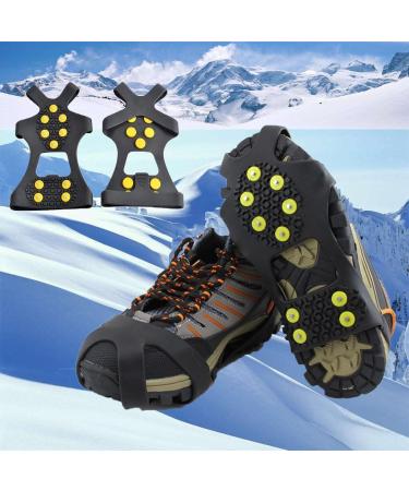 FroCrion-1 Anti-Slip Ice Spikes for Shoes | Winter Slip Resistance Claw Spikes for All Footwear - Buy Online on GoSupps.com